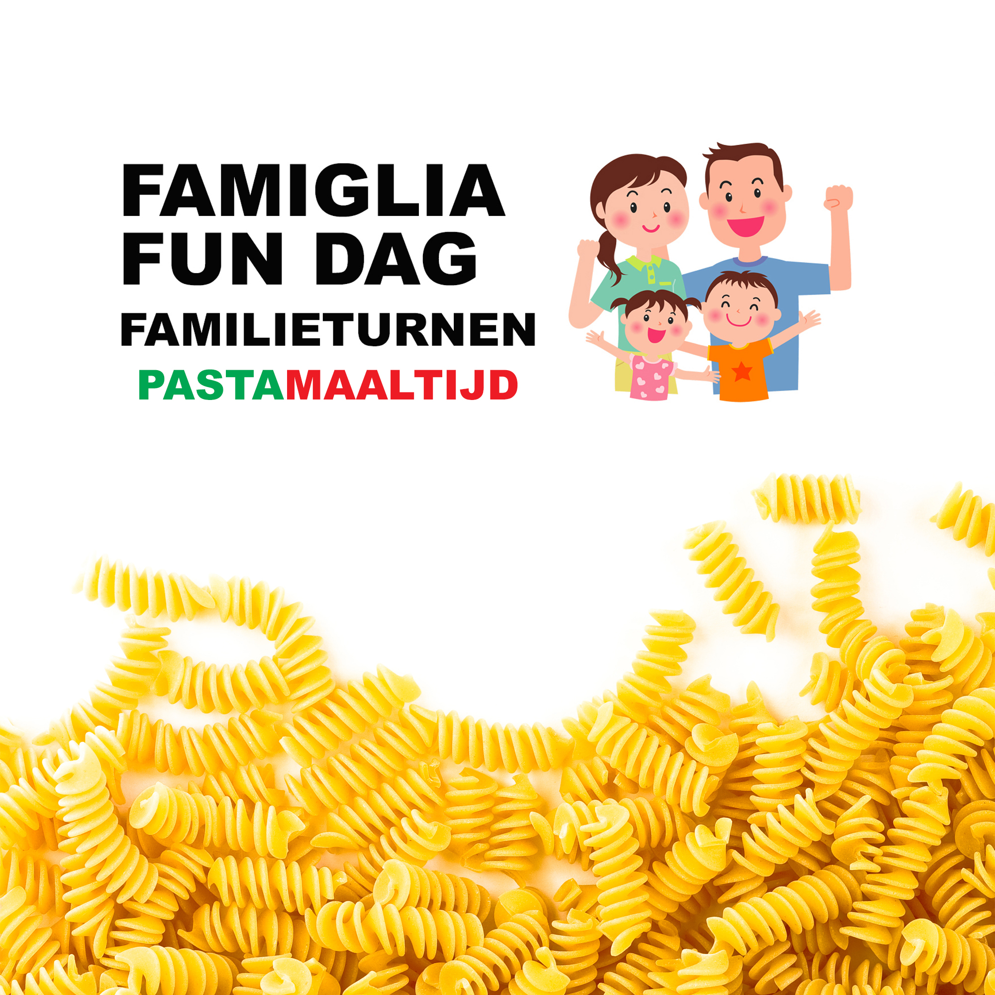 Famigliafun dag + meeneem pasta